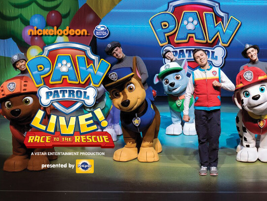 Paw Patrol Live at Tennessee Performing Arts Center