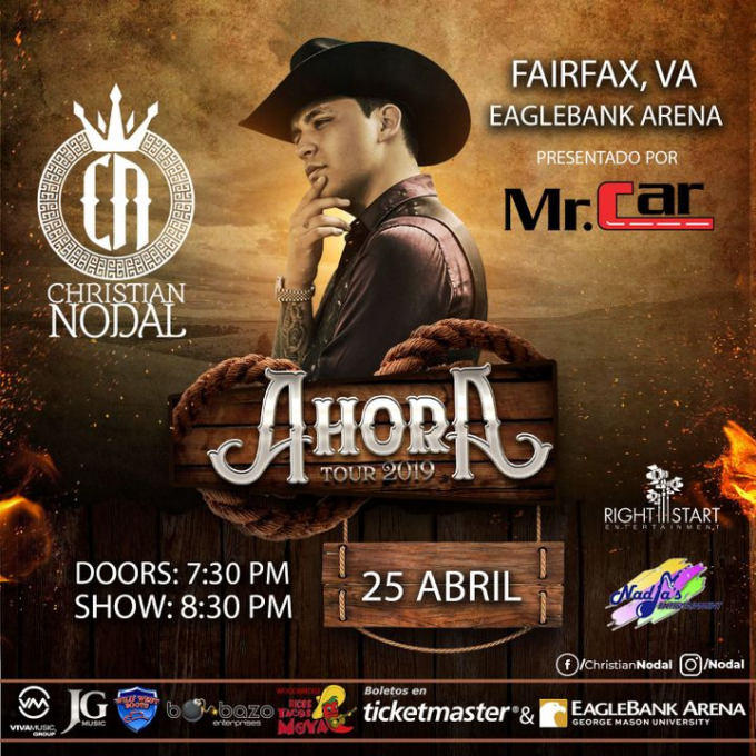 Christian Nodal [CANCELLED] at Tennessee Performing Arts Center