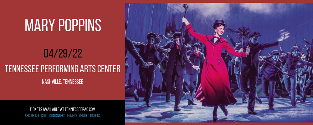 Mary Poppins at Tennessee Performing Arts Center