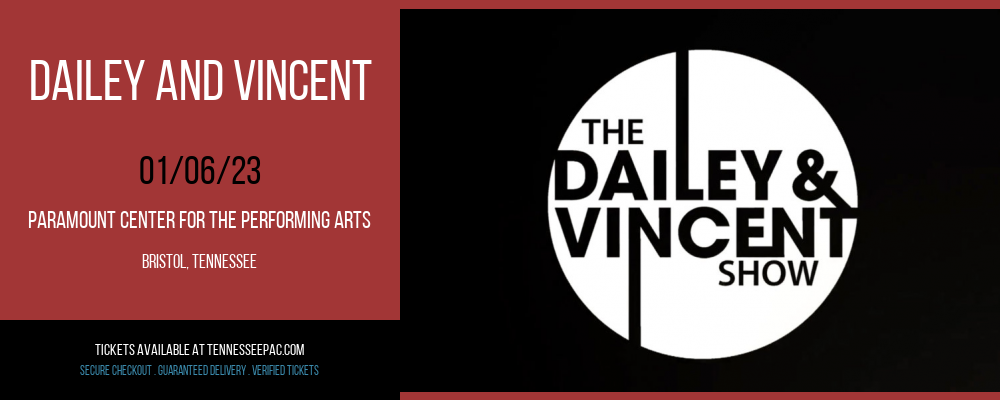 Dailey and Vincent at Tennessee Performing Arts Center