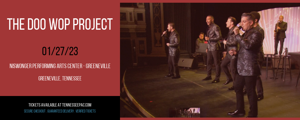 The Doo Wop Project at Tennessee Performing Arts Center tickets The Doo Wop Project at Tennessee Performing Arts Center