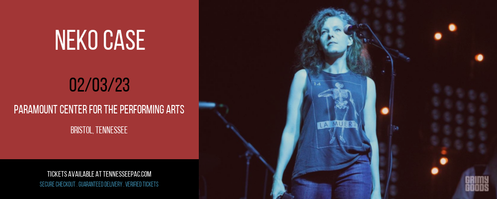 Neko Case at Tennessee Performing Arts Center