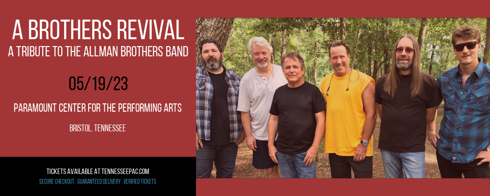 A Brothers Revival - A Tribute to the Allman Brothers Band at Tennessee Performing Arts Center