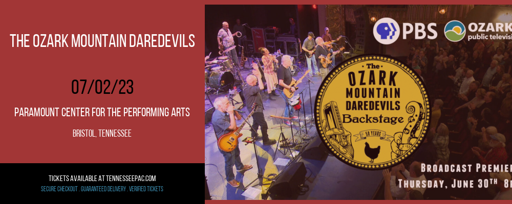 The Ozark Mountain Daredevils at Tennessee Performing Arts Center tickets The Ozark Mountain Daredevils at Tennessee Performing Arts Center