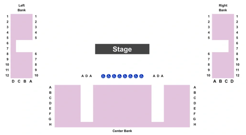 Tennessee Performing Arts Center-Andrew Johnson Theater Seating Chart