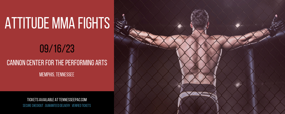 Attitude MMA Fights at Cannon Center For The Performing Arts