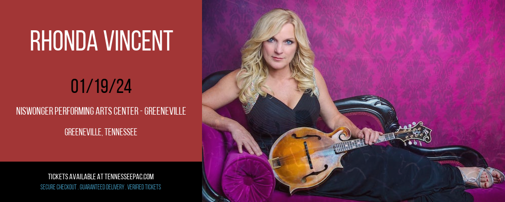 Rhonda Vincent at Niswonger Performing Arts Center