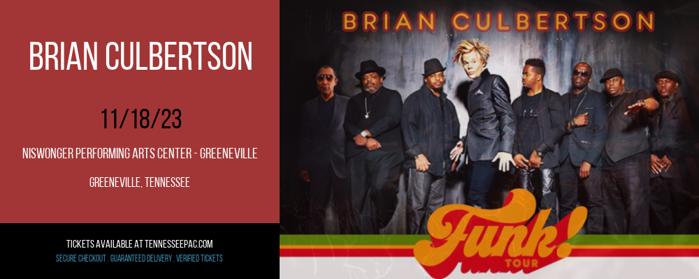 Brian Culbertson at Niswonger Performing Arts Center