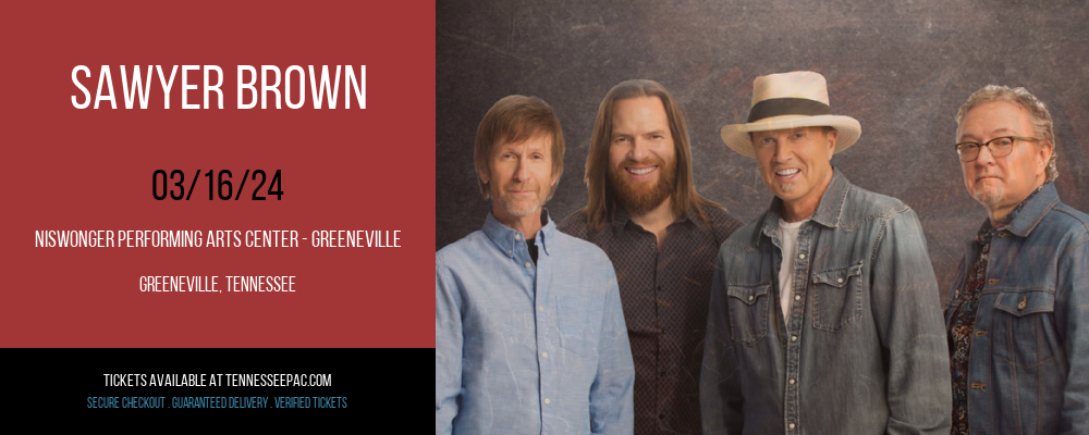 Sawyer Brown at Niswonger Performing Arts Center