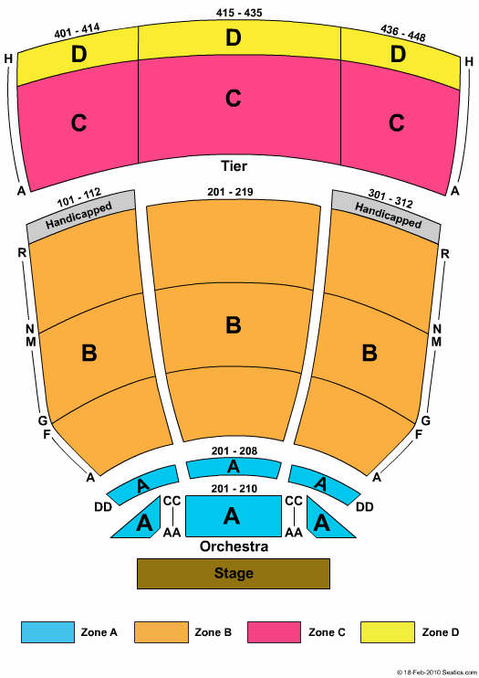 Hamilton Seating Chart Dc