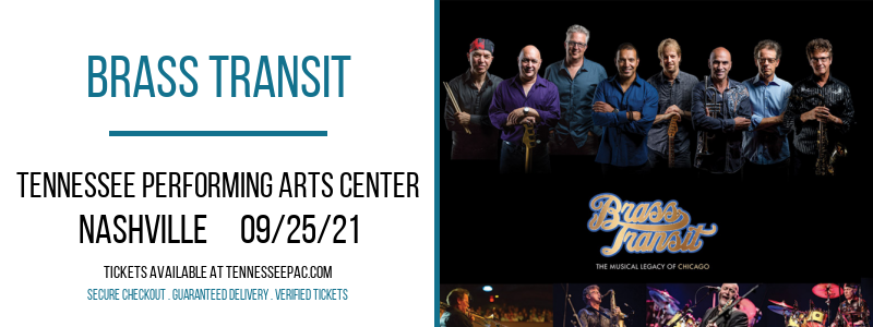 Brass Transit at Tennessee Performing Arts Center tickets Brass Transit at Tennessee Performing Arts Center