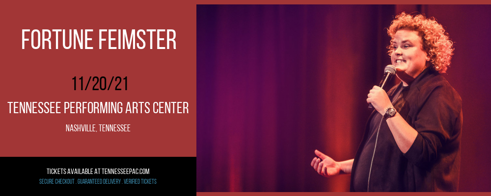 Fortune Feimster at Tennessee Performing Arts Center tickets Fortune Feimster at Tennessee Performing Arts Center
