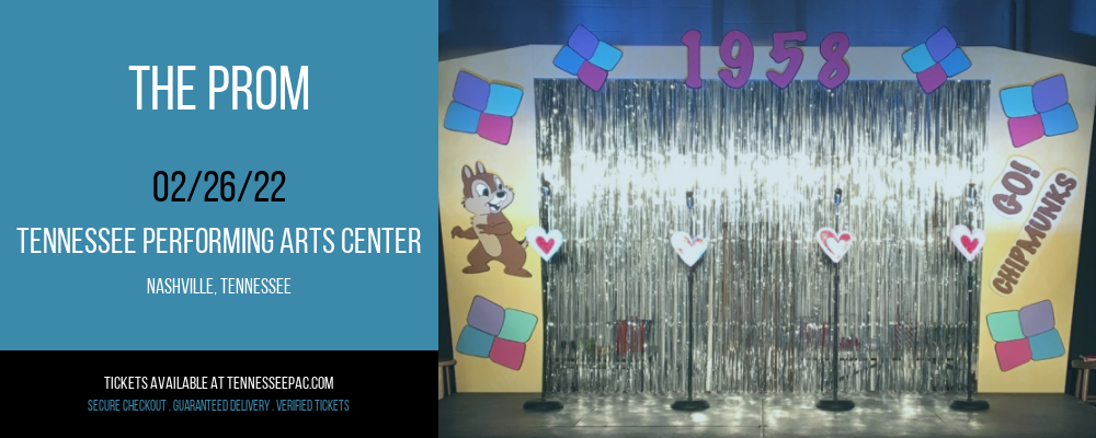 The Prom at Tennessee Performing Arts Center tickets The Prom at Tennessee Performing Arts Center
