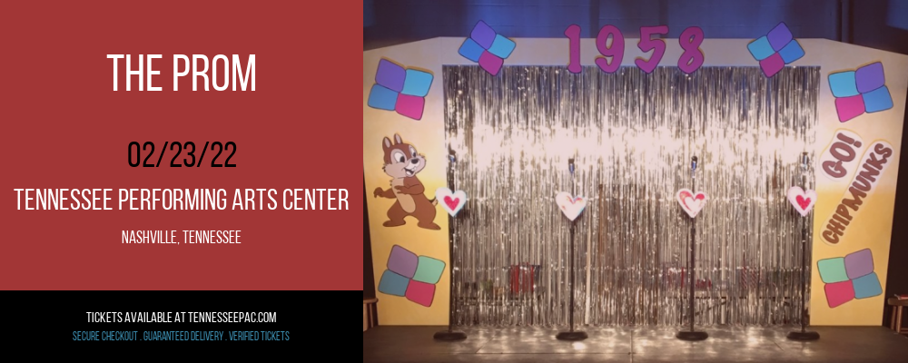 The Prom at Tennessee Performing Arts Center tickets The Prom at Tennessee Performing Arts Center