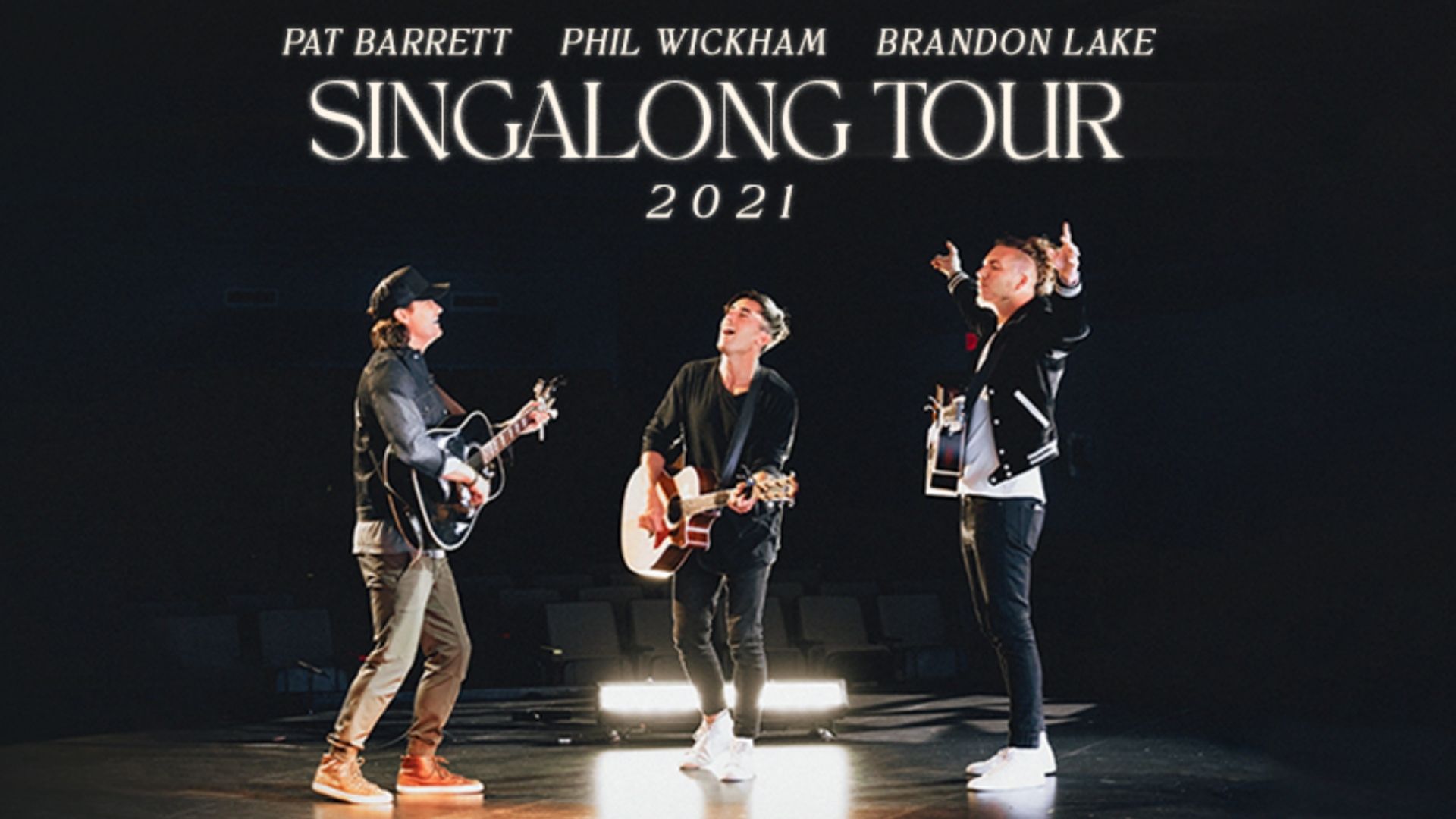 Phil Wickham, Pat Barrett & Brandon Lake at Tennessee Performing Arts Center