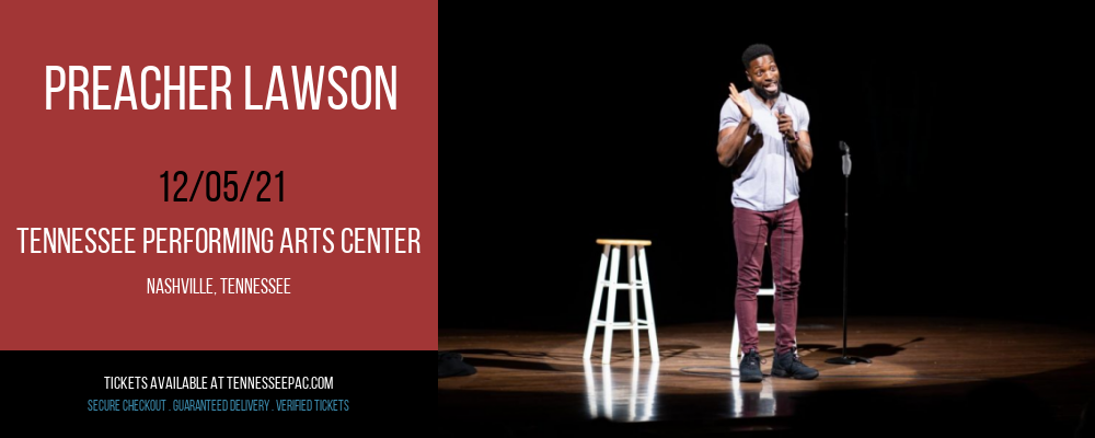 Preacher Lawson [CANCELLED] at Tennessee Performing Arts Center