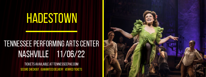 Hadestown at Tennessee Performing Arts Center tickets Hadestown at Tennessee Performing Arts Center