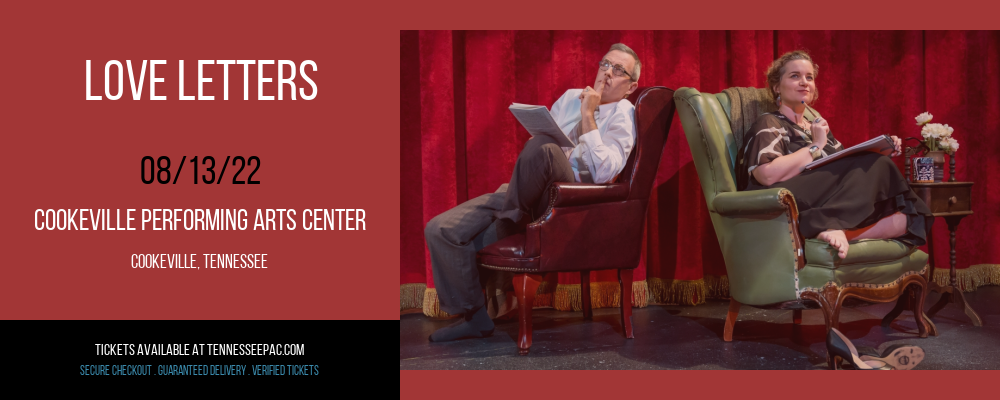 Love Letters at Tennessee Performing Arts Center tickets Love Letters at Tennessee Performing Arts Center