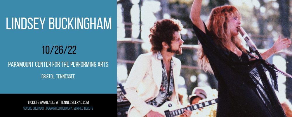 Lindsey Buckingham at Tennessee Performing Arts Center