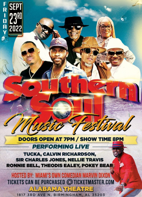 Southern Soul Music Festival at Tennessee Performing Arts Center