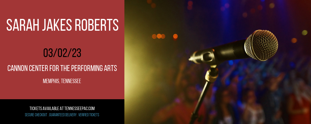 Sarah Jakes Roberts at Tennessee Performing Arts Center