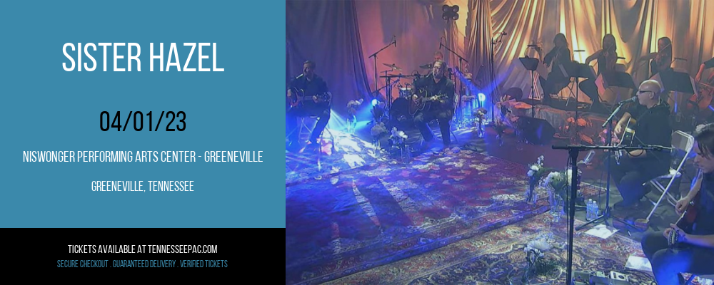 Sister Hazel at Tennessee Performing Arts Center tickets Sister Hazel at Tennessee Performing Arts Center