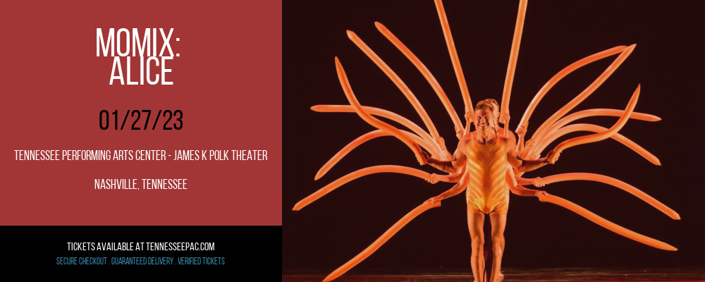 Momix: Alice at Tennessee Performing Arts Center