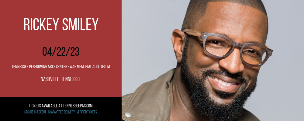 Rickey Smiley at Tennessee Performing Arts Center