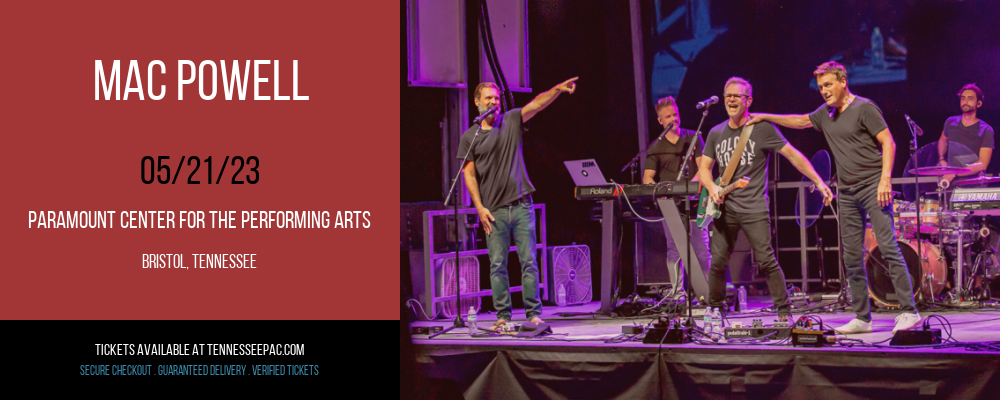 Mac Powell at Tennessee Performing Arts Center tickets Mac Powell at Tennessee Performing Arts Center