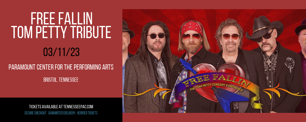 Free Fallin - Tom Petty Tribute [CANCELLED] at Tennessee Performing Arts Center