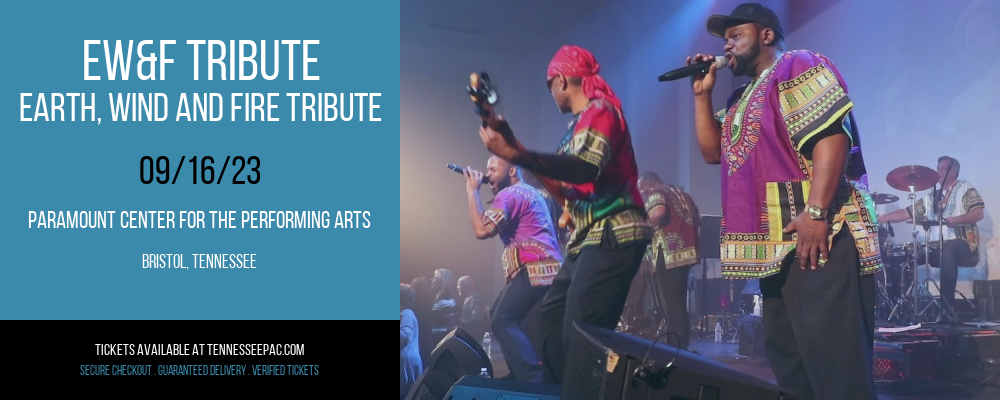 EW&F Tribute - Earth, Wind and Fire Tribute at Tennessee Performing Arts Center tickets EW&F Tribute - Earth, Wind and Fire Tribute at Tennessee Performing Arts Center