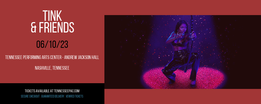 Tink & Friends at Tennessee Performing Arts Center tickets Tink & Friends at Tennessee Performing Arts Center