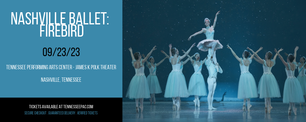 Nashville Ballet at Tennessee Performing Arts Center - James K Polk Theater