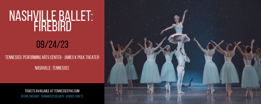 Nashville Ballet at Tennessee Performing Arts Center - James K Polk Theater