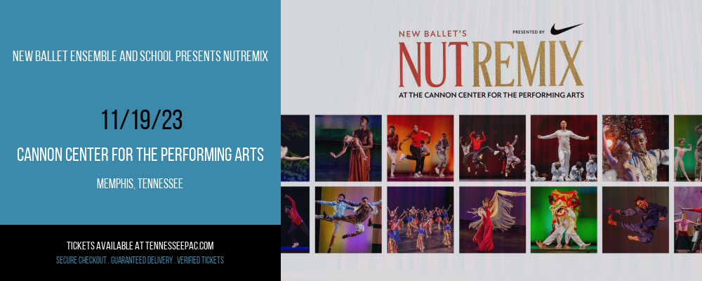 New Ballet Ensemble And School Presents NutRemix at Cannon Center For The Performing Arts