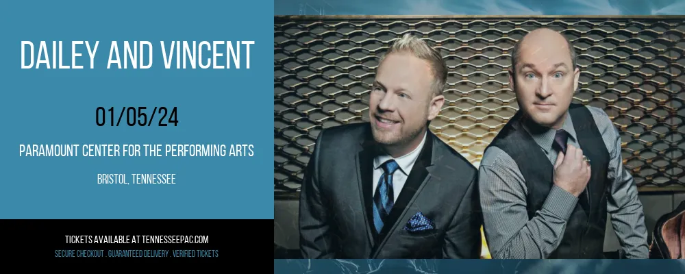 Dailey and Vincent [CANCELLED] at Paramount Center For The Performing Arts