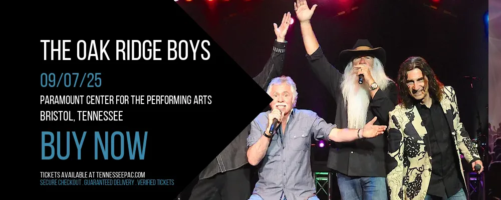 The Oak Ridge Boys at Paramount Center For The Performing Arts