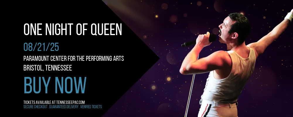 One Night of Queen at Paramount Center For The Performing Arts