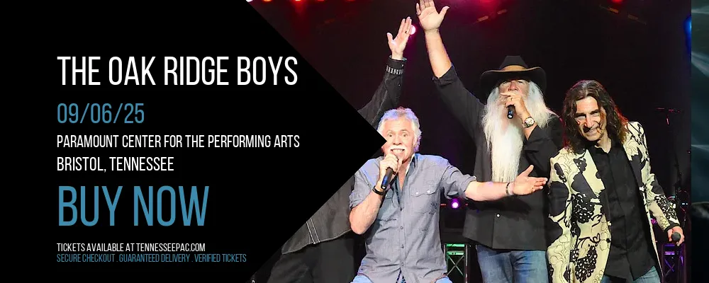 The Oak Ridge Boys at Paramount Center For The Performing Arts