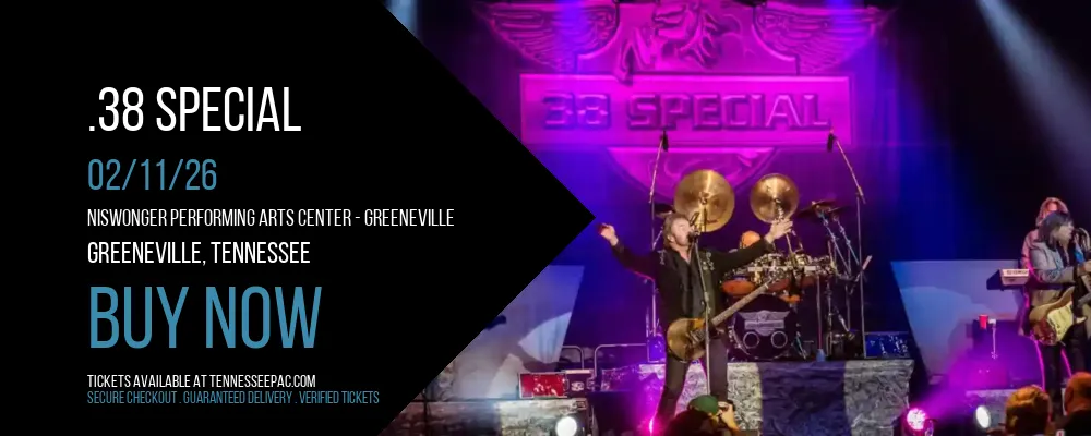 .38 Special at Niswonger Performing Arts Center