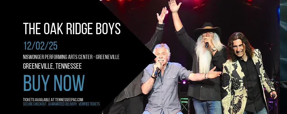 The Oak Ridge Boys at Niswonger Performing Arts Center