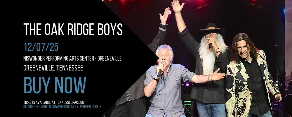 The Oak Ridge Boys at Niswonger Performing Arts Center