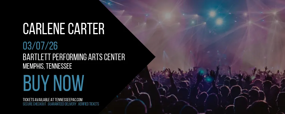 Carlene Carter at Bartlett Performing Arts Center