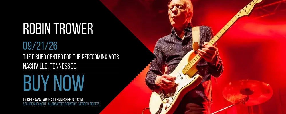 Robin Trower at The Fisher Center for the Performing Arts